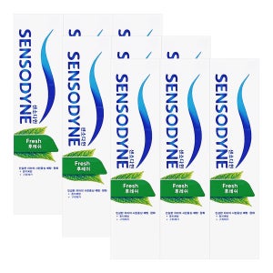 센소다인 후레쉬 치약 100g, 9개