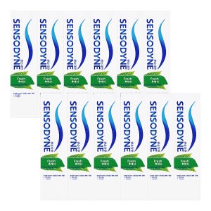 센소다인 후레쉬 치약 100g, 12개
