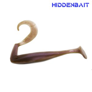히든베이트 스카티 쉐드웜 배스낚시 배스웜 소프트베이트 H205 M.PUMPKIN, 10cm(4인치)