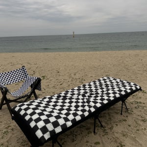 마누 도무스 야전침대 쿠션 매트 야전침대커버 토퍼