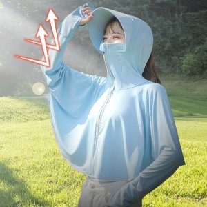 UV차단 퀵맘 여름 자외선차단 쿨링 바람막이 자켓 후드집업