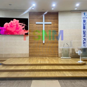 쟈크 P2.5 320cm(130인치 형) 4:3 실내용 대형 LED 전광판 설치 스크린