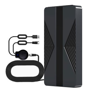 TV 안테나 UHD 지상파 수신 증폭기 세트 실내외 겸용 5M 벨톤 S-ANT80
