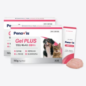 페노비스 투약보조제 강아지 고양이 약효보조제 겔플러스 30포, 2개