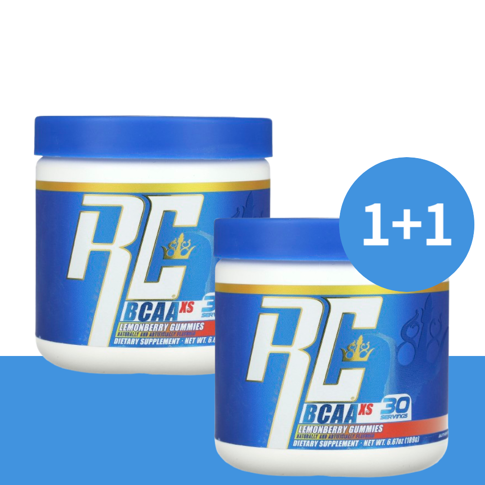 <b>로니콜먼 운동</b> 부스터 BCAA BCA 필수 아미노산 레모네이드 189g(1+1)