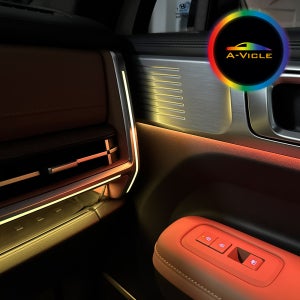 싼타페 MX5 엠비언트 자동차튜닝 하이브리드 국산 엠비언트라이트 RGB SEV2