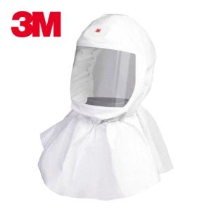 3M S-605 S605 교체용 후드 S-655 전동식송기식 마스크 헤드탑 산업용