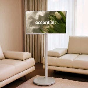 프레미디 스탠무빙 P2 유압식 삼텐바이미 101cm(40인치) FHD tv 중소바이미 이동형티비 삼탠바이미