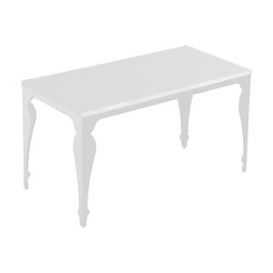 뉴베르디 프렌치 엔틱 모던 책상 겸 다용도 테이블 1600x600mm, 화이트