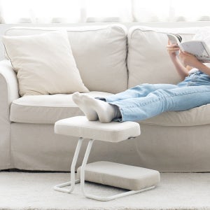 올인홈 책상 발받침대 발판 사무실 컴퓨터 2단 쿠션 발받침 다리받침대 풋레스트 기본형