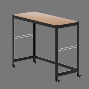 바퀴형 아일랜드장 1단 1200 400 1050 mm 조립식 조리대 가로 폭 높이 120 40 업소용 높은 아일랜드 홈바
