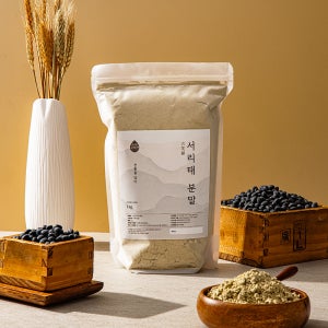 국산 서리태 가루 분말 볶은 검정 검은콩가루 1kg
