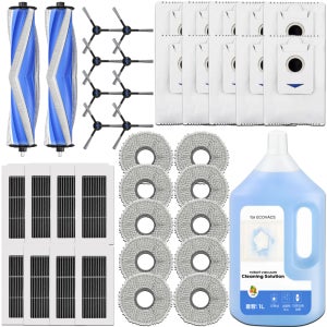 [호환] 에코백스 X5 프로 옴니 소모품 세제 먼지봉투 1년세트