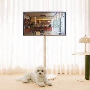 프레미디 스탠무빙 P2 유압식 삼텐바이미 4k UHD 109cm(43인치) tv 중소바이미 이동형티비 삼탠바이미