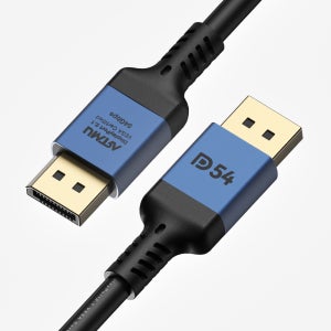 VESA 인증 DP to DP 2.1 DP54 16K DisplayPort 케이블 메탈 3m