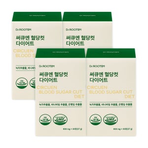 닥터루템 녹차 카테킨 추출물 혈당컷 다이어트 보조제 900mg X 30정, 4박스
