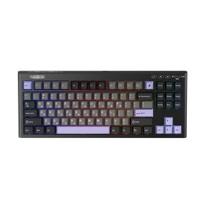 1stPlayer NEO87 유무선 기계식 키보드 나이트 퍼플, 라벤더축