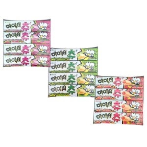 오리온 아이셔 츄 포도 레몬 자두 맛 3종X12개입 48g 총 36개입