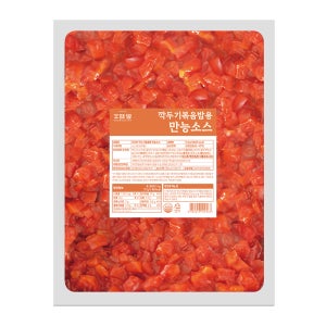 [대용량] 우미학 깍두기볶음밥 만능소스 5kg (50인분) / 업소용 단체 급식