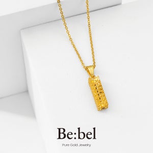 순금 15g(4돈) 목걸이 24k 디자인 롱바 매듭 팬던트