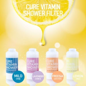1년세트 [Woo2] 비타민샤워필터 5개, 모든 샤워기호환, 녹물염소제거, 비타민C피부보습