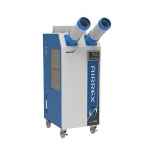 에어렉스인증점 25년형 산업용 업소용 이동식 에어컨 2구 2등급 HSC-2270N