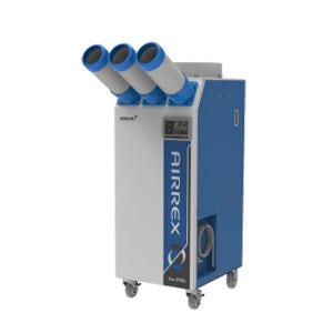 에어렉스인증점 25년형 산업용 업소용 이동식 에어컨 3구 3등급 HSC-3270N