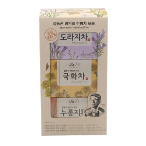 쌍계명차 김동곤명인의 전통차모음 135g 150입