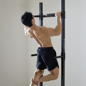 핏에이블 솔리드 치닝디핑 가정용 실내 철봉 딥스