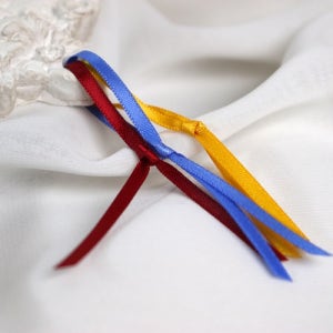 포장 컬러 리본 4mm 5yd