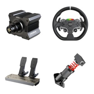 MOZA R5 베이스 SR-P 2 Lite 2페달 번들 SR-P Lite 퍼포먼스 키트 추가