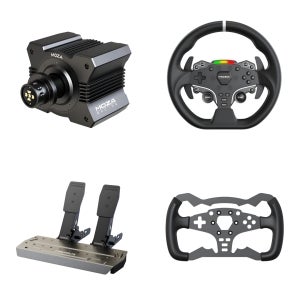 MOZA R5 베이스 SR-P 2 Lite 2페달 번들 ES 포뮬러 휠 모드 추가