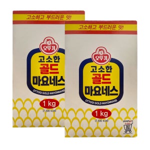 오뚜기 고소한골드마요네스 1kg 2개