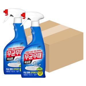 피죤 무균무때 욕실용 750ml, 12개