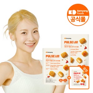 심으뜸 PICK 단백질간식 (2+1) 삼양식품 펄스랩 식물성 콩단백 후무스 총3팩 세트 (후무스 핫스파이시 3팩 외)
