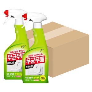 피죤 무균무때 곰팡이용 세정제 750ml, 12개