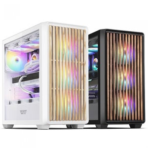 darkFlash DW500 우드 MESH RGB (화이트)/ 케이스 /M