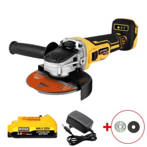 주피터 핸드그라인더 속도조절 앵글 그라인더 3Ah배터리 만조세트