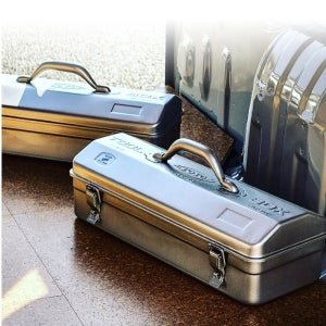 TOYO Y-410 도요 다용도정리함 대형 공구함 철제 캠핑팩보관함 일본산