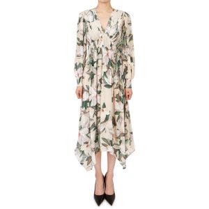 올세인츠 여성 롱 원피스 WD044Y CHALK WHITE