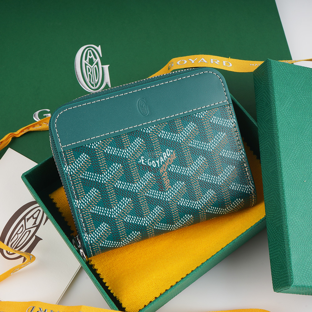 [국내백화점] 고야드 마티뇽 PM 카드동전 지갑 그린