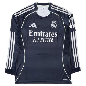 레알마드리드 어웨이 긴팔 유니폼 저지 25/26 선수 마킹 JP3939