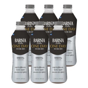 바리스타룰스 원데이 아메리카노 PET 1L 6입