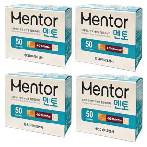 SD스탠다드 글루코멘토 혈당측정시험지 혈당측정지 200매