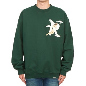 리프레젠트 남성 맨투맨 M04272 RACING GREEN
