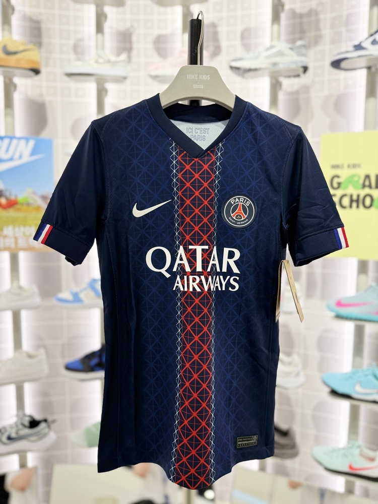 나이키키즈 유소년 PSG 홈스타디움 저지 유니폼 반팔 HJ5293 A252TS395P
