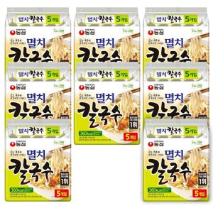 농심 멸치칼국수 98g 40개