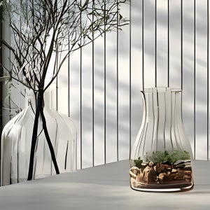 직각 템바보드 붙이는 셀프인테리어 DIY 템파보드 220 템버 루바 유백색 보닥 S115