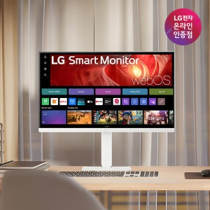 혜택가 43만 LG 27U730SAW 스마트모니터 4K IPS 패널 68.4cm(27인치) WebOS24