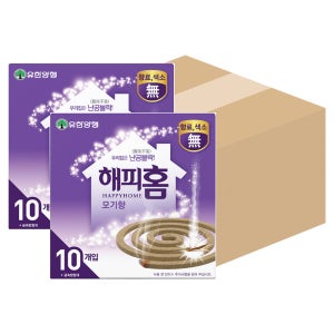해피홈 모기향 10개입, 60개